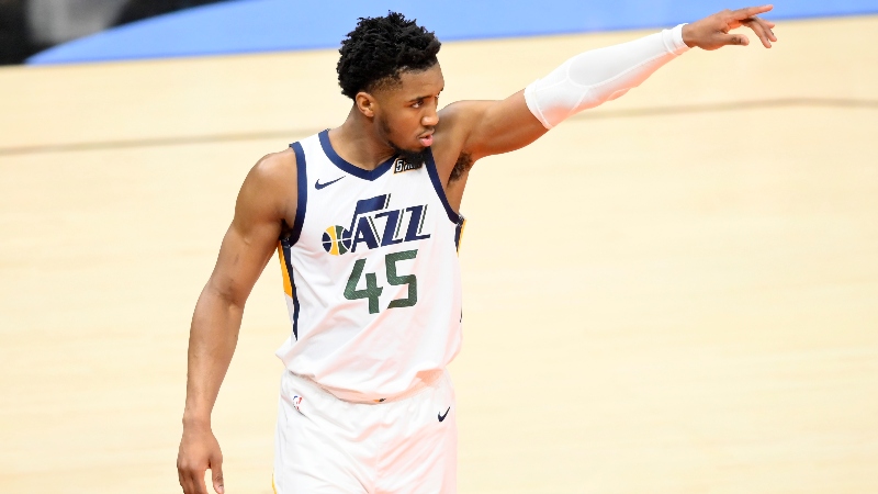Utah Jazz guard Donovan Mitchell