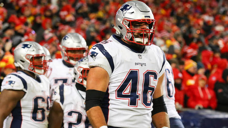 Patriots fullback James Develin