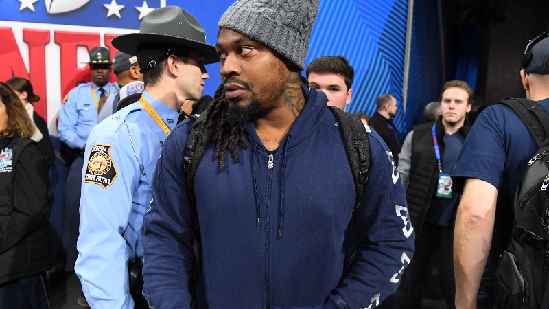 NFL running back Marshawn Lynch