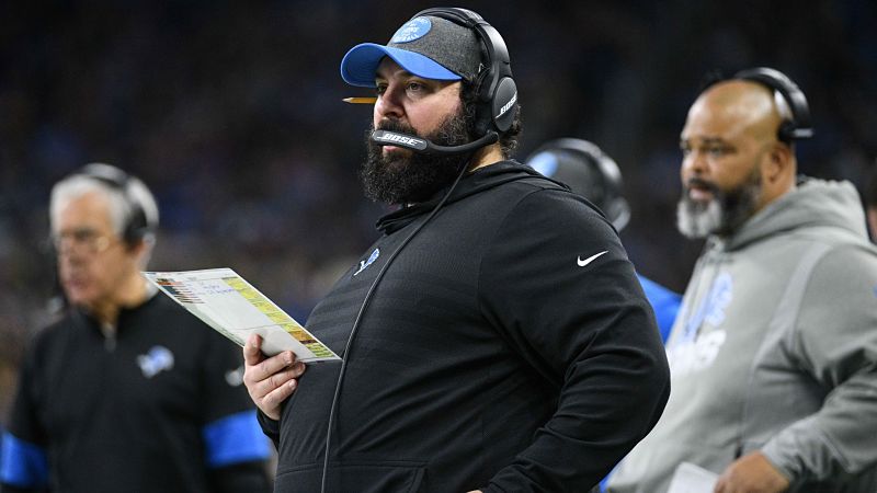 Detroit Lions head coach Matt Patricia