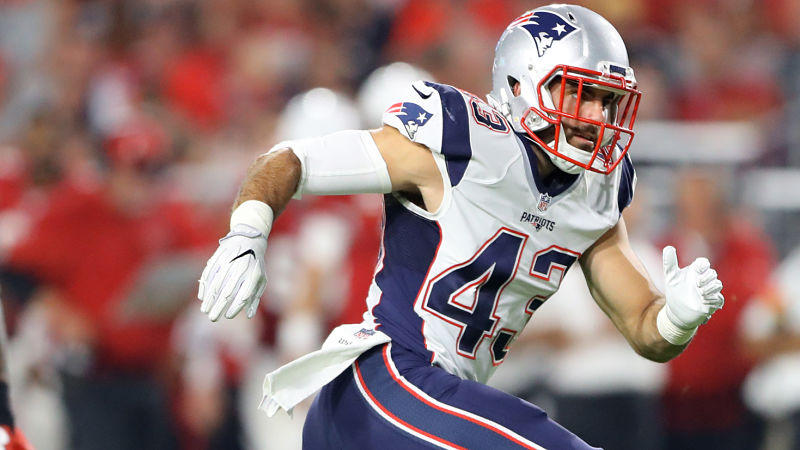 New York Giants special teamer Nate Ebner