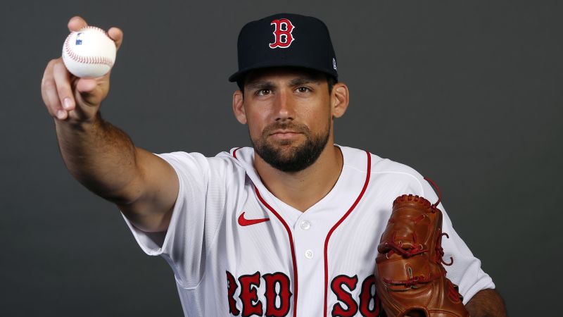 Boston Red Sox pitcher Nathan Eovaldi