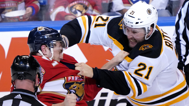 Boston Bruins Forward Nick Ritchie