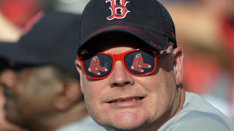 A fan of the Boston Red Sox