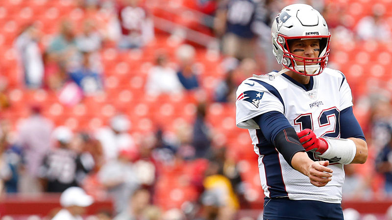 New England Patriots quarterback Tom Brady