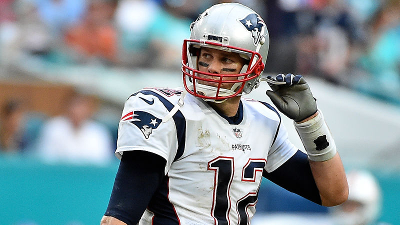 New England Patriots quarterback Tom Brady