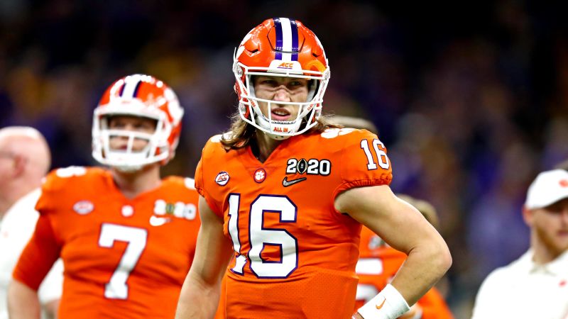 Clemson Tigers quarterback Trevor Lawrence