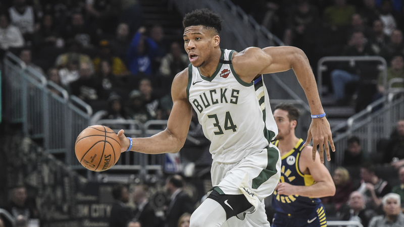 Milwaukee Bucks forward Giannis Antetokounmpo