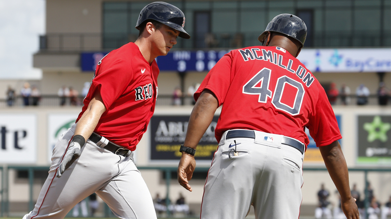 Red Sox infielder Bobby Dalbec