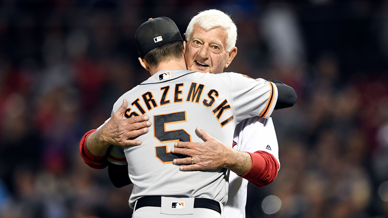 Boston Red Sox legend Carl Yastrzemski