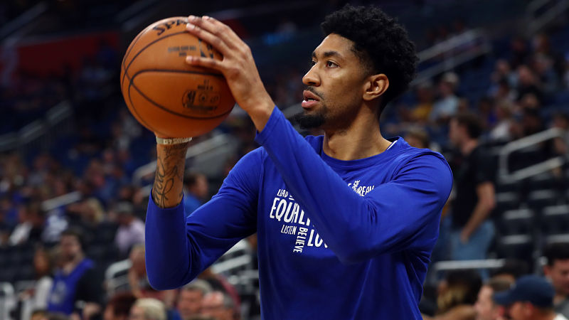 Detroit Pistons forward Christian Wood