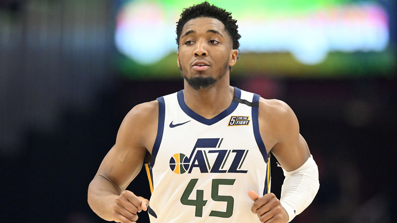 Utah Jazz guard Donovan Mitchell