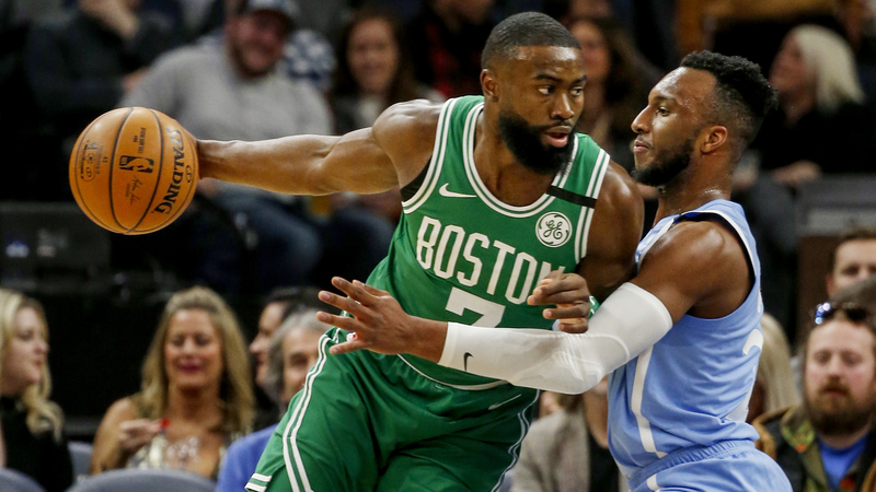 Boston Celtics guard Jaylen Brown