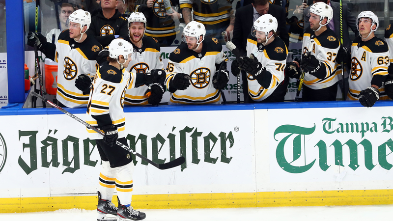 Bruins defenseman John Moore