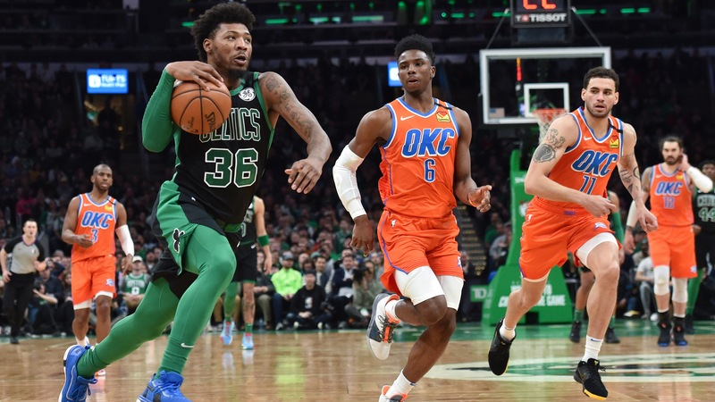 Boston Celtics guard Marcus Smart