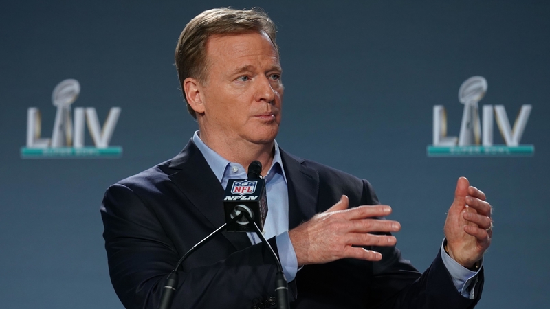 NFL commissioner Roger Goodell