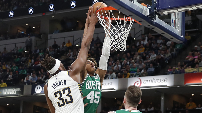 Boston Celtics guard Romeo Langford