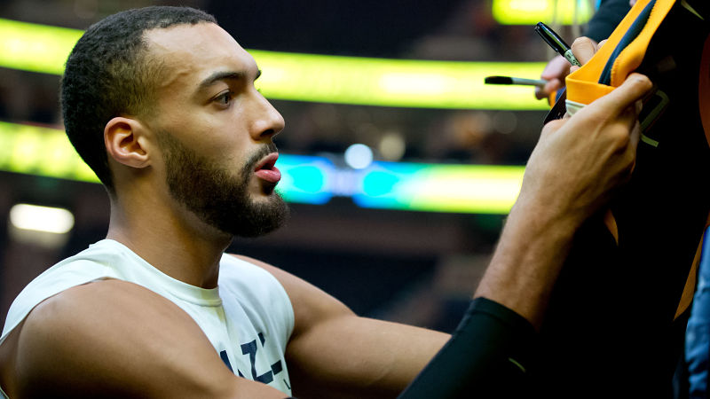 Utah Jazz center Rudy Gobert