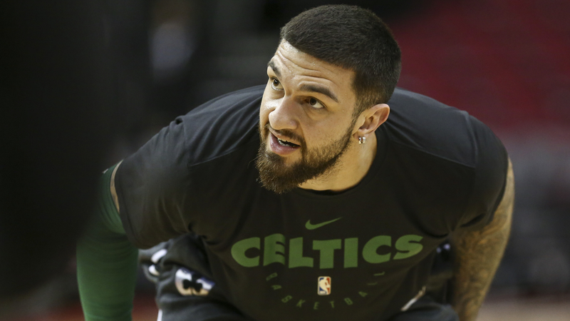 Boston Celtics center Vincent Poirier