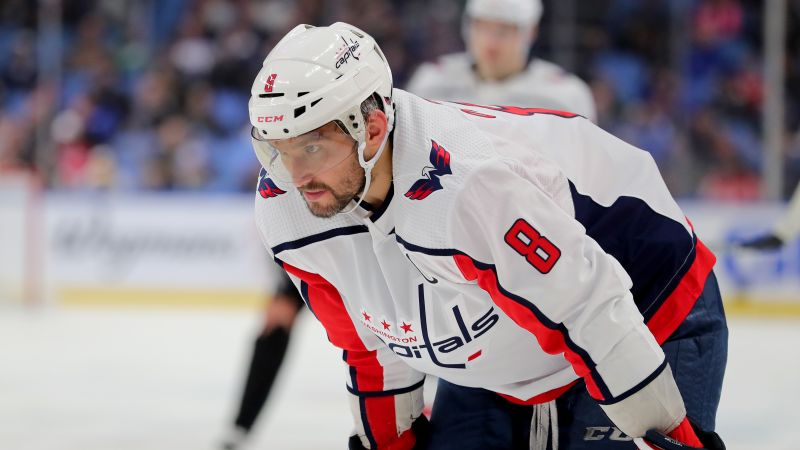 Washington Capitals' Alex Ovechkin