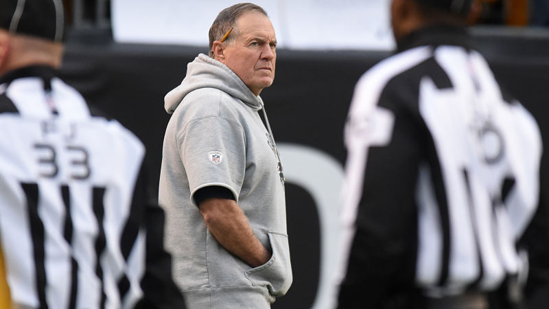 New England Patriots head coach Bill Belichick