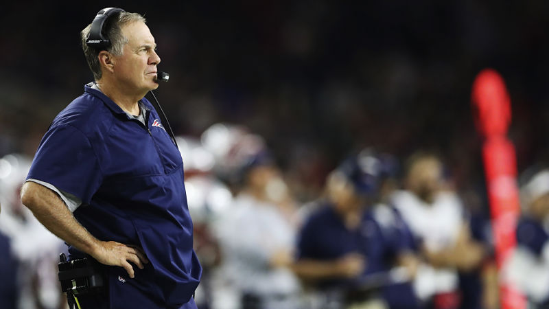 New England Patriots head coach Bill Belichick
