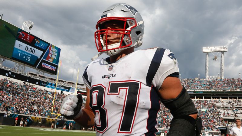 New England Patriots' Rob Gronkowski