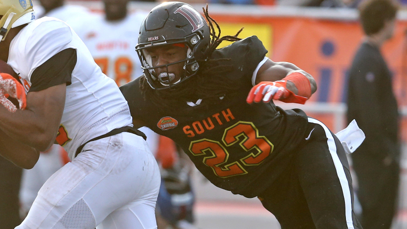 South safety Kyle Dugger of Lenoir Rhyne