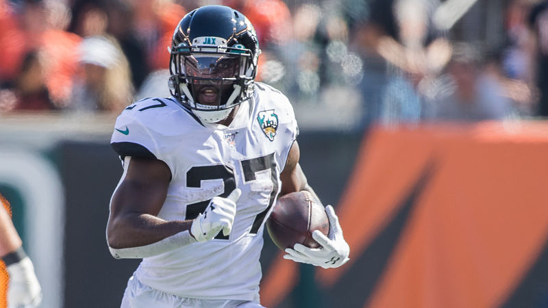 Jacksonville Jaguars running back Leonard Fournette