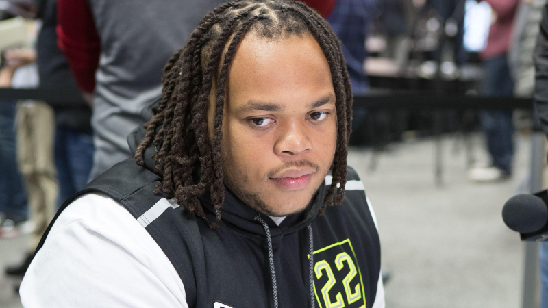 Louisiana-Lafayette offensive lineman Robert Hunt