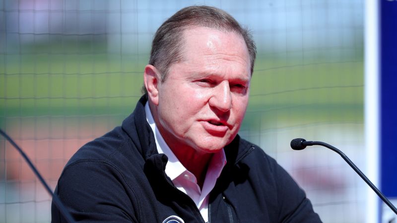 Major League Baseball Agent Scott Boras