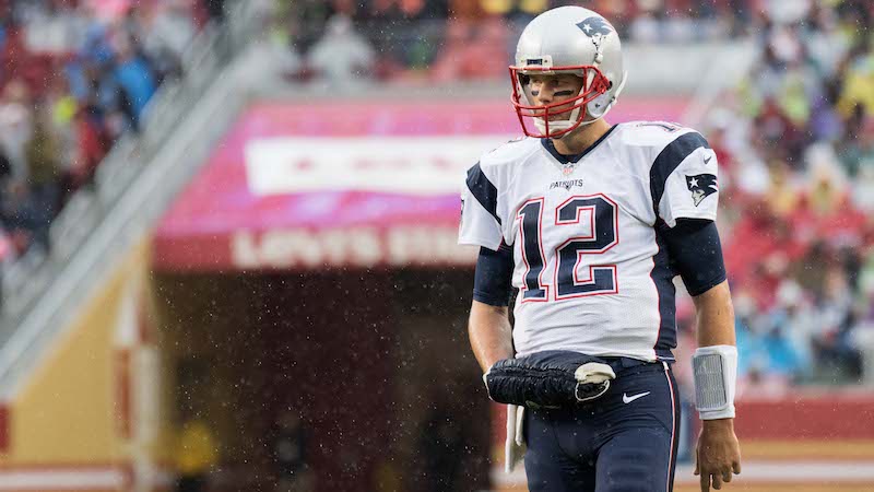 Patriots quarterback Tom Brady