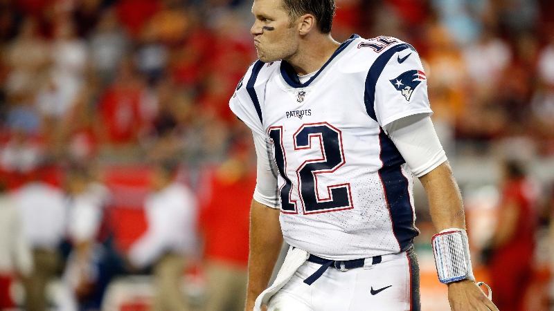 Tampa Bay Buccaneers quarterback Tom Brady