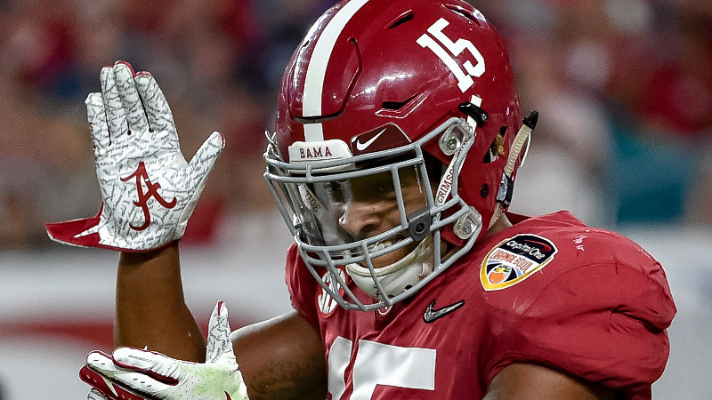 Alabama Crimson Tide defensive back Xavier McKinney