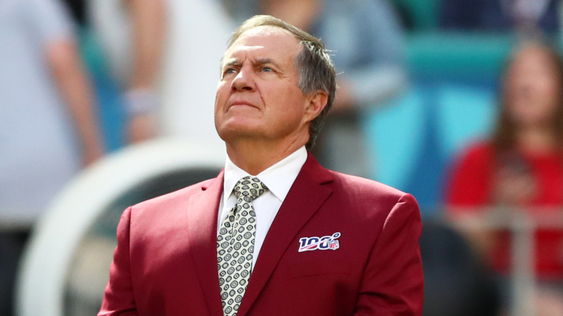 New England Patriots coach Bill Belichick