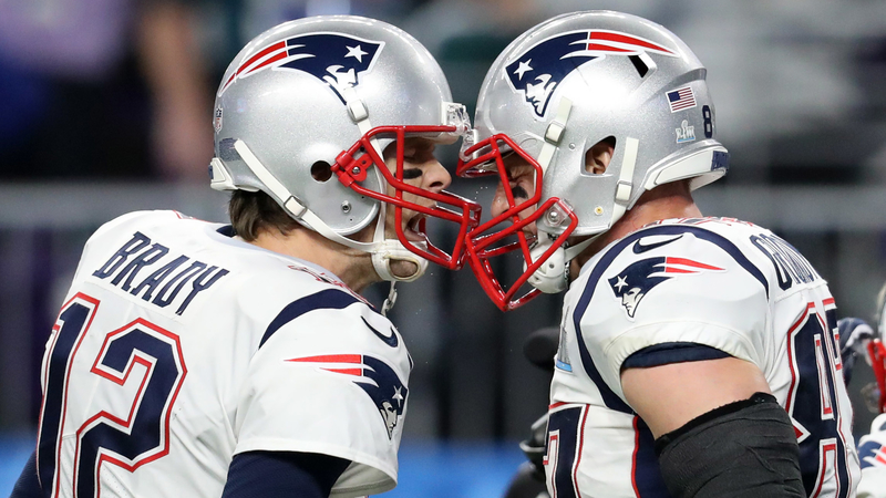 Rob Gronkowski, Tom Brady