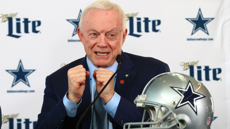 Dallas Cowboys owner Jerry Jones