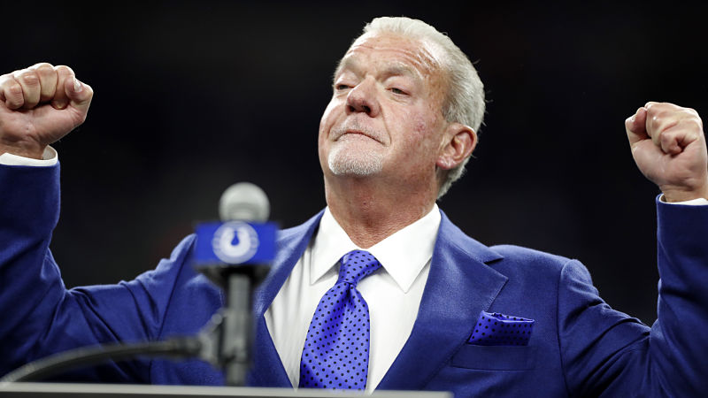 Indianapolis Colts owner Jim Irsay