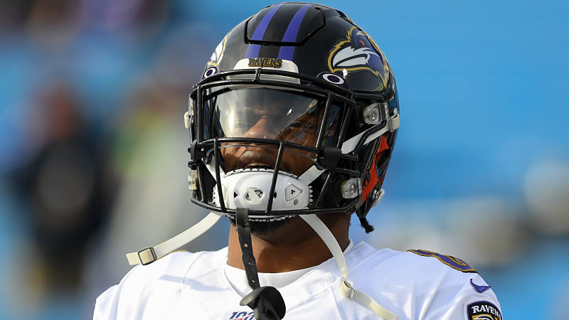 Baltimore Ravens quarterback Lamar Jackson