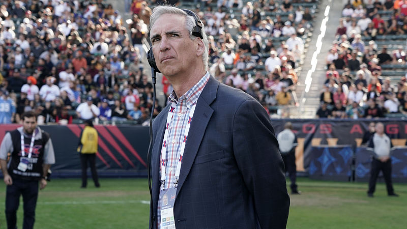 XFL president Oliver Luck