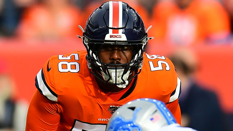 Denver Broncos linebacker Von Miller