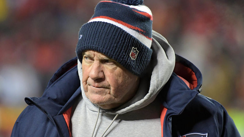 New England Patriots head coach Bill Belichick
