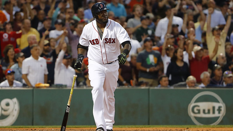 Former Boston Red Sox designated hitter David Ortiz