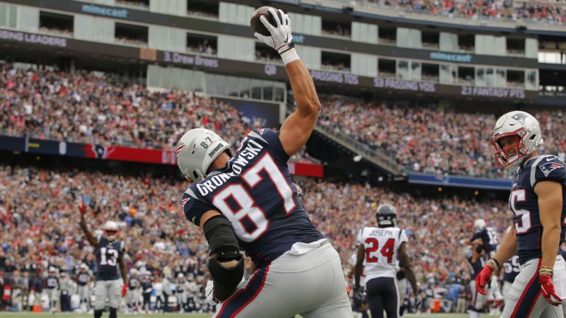 New England Patriots' Rob Gronkowski