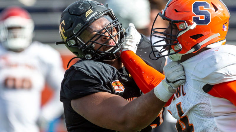 North offensive tackle Justin Herron of Wake Forest