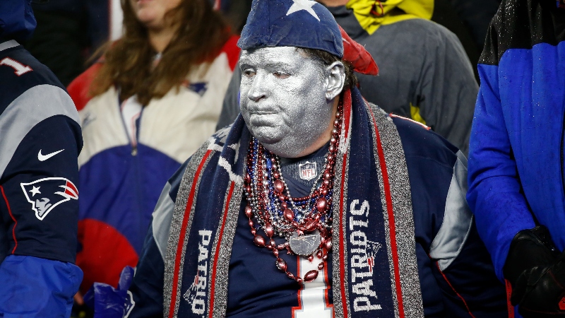A New England Patriots fan