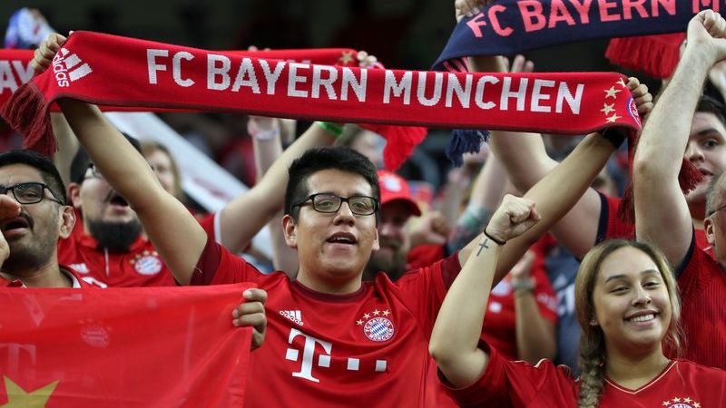 Bayern Munich fans