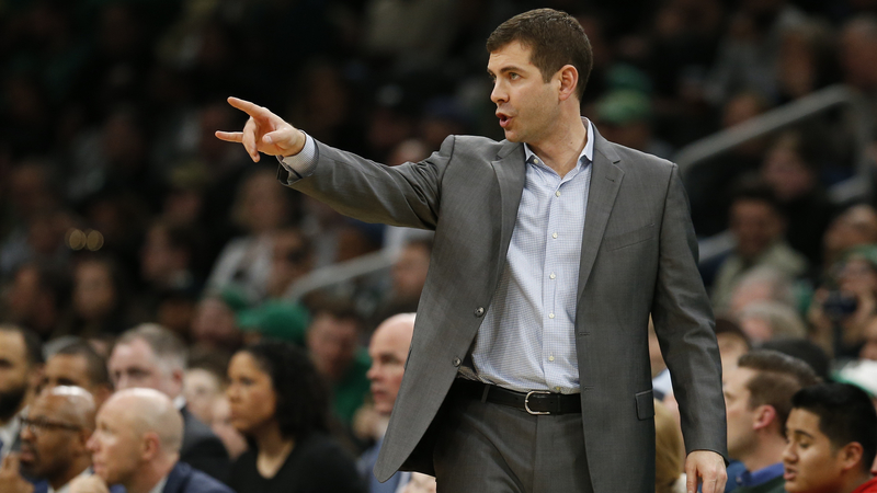 Boston Celtics head coach Brad Stevens