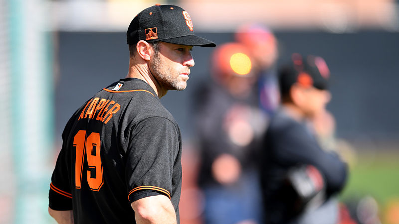 San Francisco Giants manager Gabe Kapler