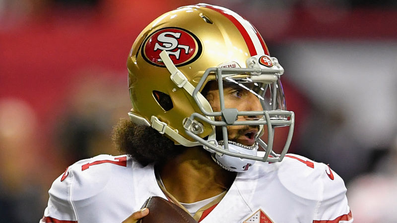 Former San Francisco 49ers quarterback Colin Kaepernick